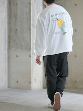 「JOHN'S CLOSET（ジョンズクローゼット）のアイテム」を使った、JOHNSCLOSETさん（メンズ・171cm）の春コーディネート