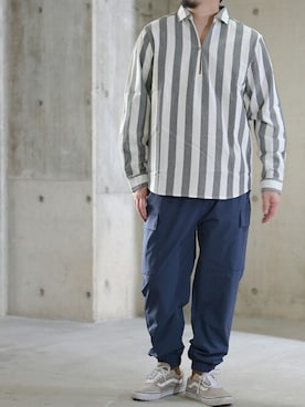 「JOHN'S CLOSET（ジョンズクローゼット）のアイテム」を使った、JOHNSCLOSETさん（メンズ・171cm）の春コーディネート