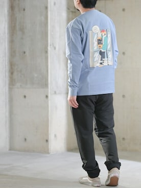 「GERRY（ジェリー）のアイテム」を使った、JOHNSCLOSETさん（メンズ・171cm）の春コーディネート