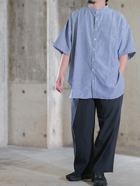 「ROOT THREE（ルートスリー）のアイテム」を使った、JOHNSCLOSETさん（メンズ・171cm）の春コーディネート