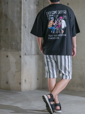 JOHNSCLOSETさん(メンズ・171cm)の夏コーディネート