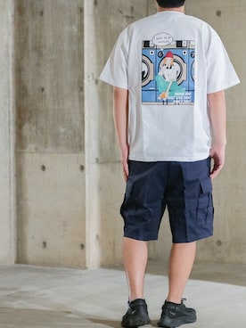 「JOHN'S CLOSET（ジョンズクローゼット）のアイテム」を使った、JOHNSCLOSETさん（メンズ・171cm）の夏コーディネート