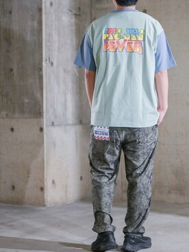 「ROOT THREE（ルートスリー）のアイテム」を使った、JOHNSCLOSETさん（メンズ・171cm）の夏コーディネート