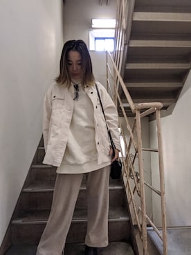 「INARI（イナリ）のアイテム」を使った、zukkiiさん（レディース・155cm）の冬コーディネート