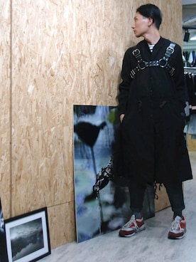 COMME des GARÇONS HOMME PLUS ピーコート 黒 COMME des GARCONS HOMME PLUSのピーコートを使った人気