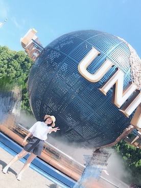 「BG（ビージー）のアイテム」を使った、吱吱さん（レディース・160cm）の春コーディネート