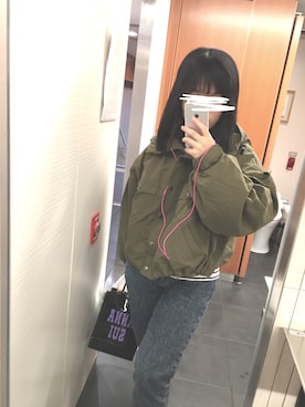 紗玖羅さん(レディース・156cm)の冬コーディネート