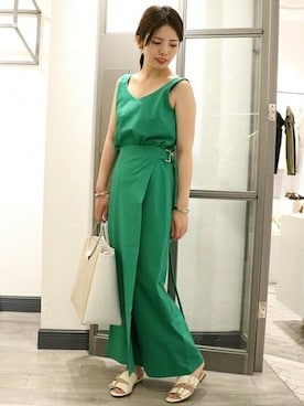 「Noble（ノーブル）のアイテム（バッグ）」を使った、yuriさん（レディース・156cm）の夏コーディネート