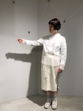 「caph（カーフ）のアイテム」を使った、えぐちさん（レディース・162cm）の春コーディネート