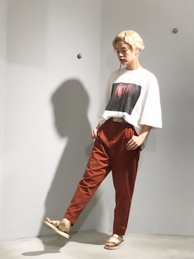 えぐちさん（レディース・162cm）の夏コーディネート