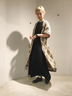 「caph（カーフ）のアイテム」を使った、えぐちさん（レディース・162cm）の夏コーディネート