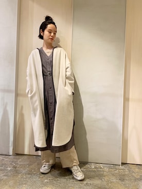 「nitca（ニトカ）のアイテム」を使った、えぐちさん（レディース・162cm）の秋コーディネート