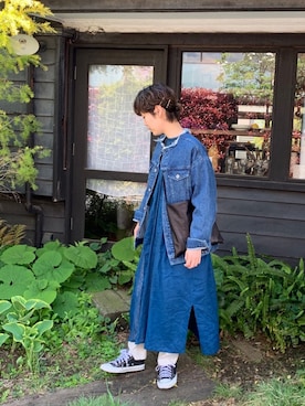 「nitca（ニトカ）のアイテム」を使った、えぐちさん（レディース・162cm）の春コーディネート