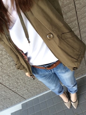 「東北」｜sachika.さん（レディース・155cm）の春コーディネート
