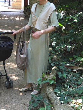 「AS KNOW AS plus（アズノゥアズプラス）のアイテム（パンプス）」を使った、mikachu さん（レディース・165cm）の秋コーディネート