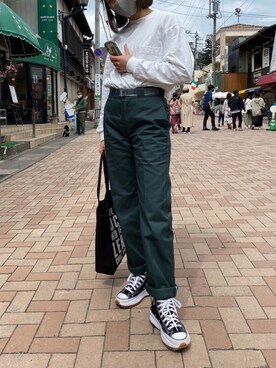 「runstarhike」｜hoppeさん（レディース・165cm）の春コーディネート