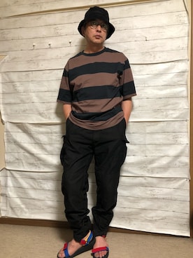 「アイテム（トップス）」を使った、ryuzouさん（メンズ・170cm・50代）の夏コーディネート