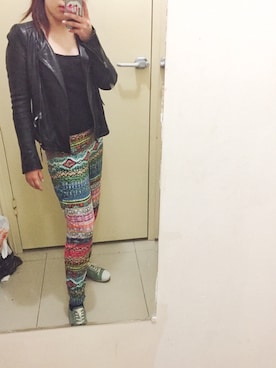 「ECCO（エコー）のアイテム（シューズ）」を使った、Ziyaさん（レディース・163cm）の夏コーディネート