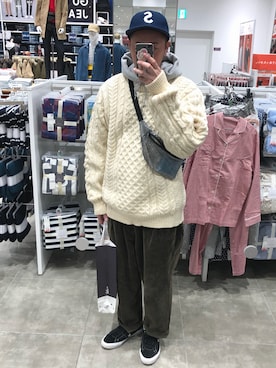 「ONE STAR」｜NoSsSさん（メンズ・181cm）の冬コーディネート
