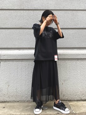 YOHEI OHNO（ヨウヘイオオノ）のスカートを使った人気ファッション