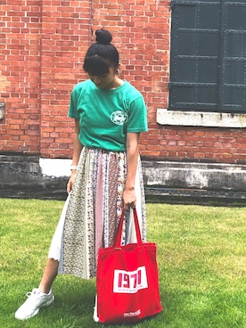 ナツメさん（レディース・163cm）の夏コーディネート