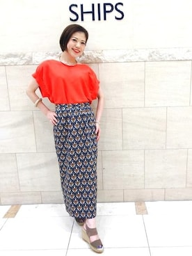 西澤さんのコーディネート