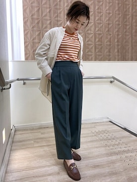 西澤さんのコーディネート