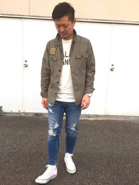 「M.Nii（エムニーイ）のアイテム」を使った、yosukeさん（メンズ・172cm）の秋コーディネート