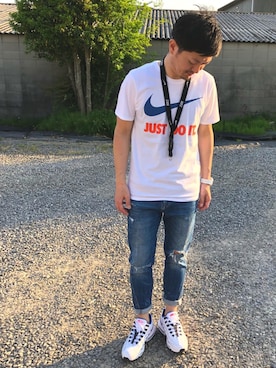 「NIKE（ナイキ）のアイテム（財布/小物）」を使った、yosukeさん（メンズ・172cm）の春コーディネート