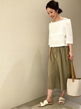 aoiさん（レディース・162cm）の春コーディネート