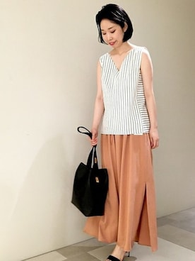 aoiさん（レディース・162cm）の夏コーディネート