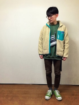 「rag & bone（ラグアンドボーン）のアイテム（パンツ）」を使った、shogoさん（メンズ・160cm）の春コーディネート