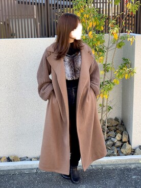 「Darich（ダーリッチ）のアイテム（ジャケット/アウター）」を使った、なぁさん（レディース・157cm）の秋コーディネート