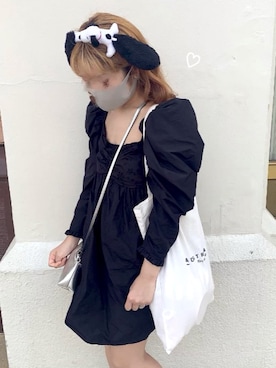 「アイテム（ワンピース/ドレス）」を使った、nyanさん（レディース・149cm・10代）の夏コーディネート