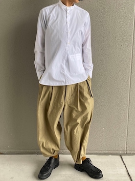 「BARENA（バレナ）のアイテム」を使った、ikoan811さん（メンズ・177cm）の春コーディネート