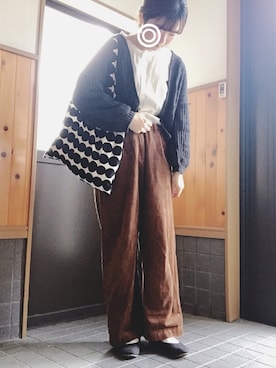 mi🌿さん（レディース・162cm）の冬コーディネート