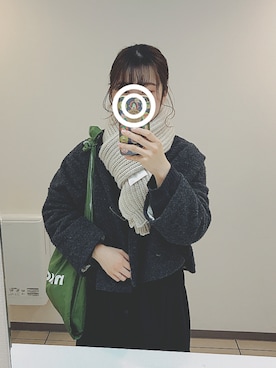 mi🌿さん（レディース・163cm）の冬コーディネート