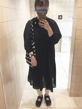 「marimekko（マリメッコ）のアイテム（トートバッグ）」を使った、mi🌿さん（レディース・163cm）の夏コーディネート