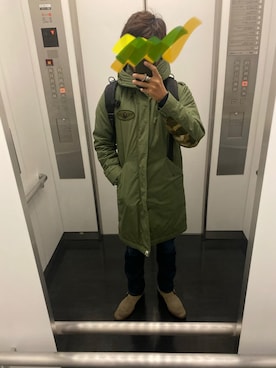 「A BATHING APE（アベイシングエイプ）のアイテム（モッズコート）」を使った、jjjjjjkkkk さん（メンズ・172cm）の秋コーディネート