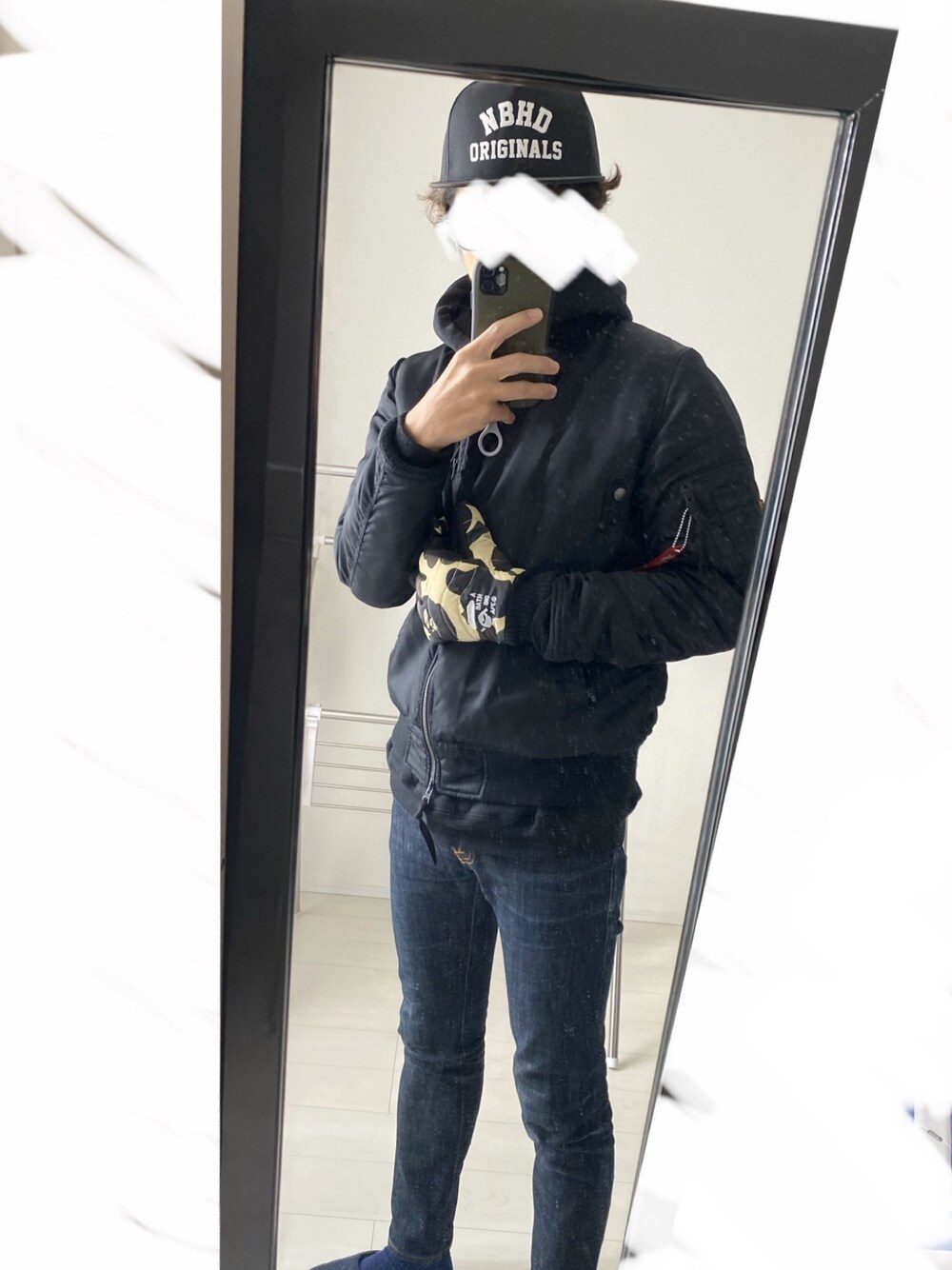 A BATHING APE（アベイシングエイプ）の「1ST CAMO GLOVES（手袋  