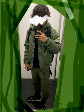 「Danner（ダナー）のアイテム（その他シューズ）」を使った、jjjjjjkkkk さん（メンズ・172cm）の冬コーディネート