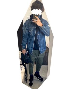 「Danner（ダナー）のアイテム（その他シューズ）」を使った、jjjjjjkkkk さん（メンズ・172cm）の冬コーディネート