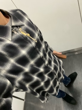 「アイテム（財布、ブラウン系）」を使った、jjjjjjkkkk さん（メンズ・172cm）の冬コーディネート