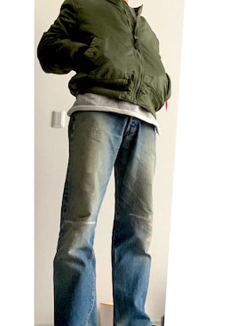 「ビンテージデニム」｜jjjjjjkkkk さん（メンズ・172cm）の春コーディネート