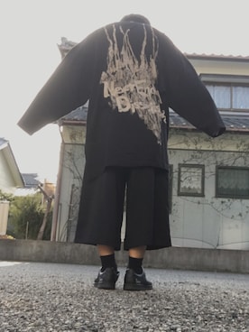 「Y's（ワイズ）のアイテム（スニーカー）」を使った、ゆうさん（メンズ・169cm）の春コーディネート