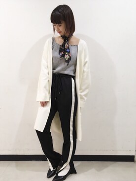 mariさんの「リングツキスカーフ/752016（JEANASIS）」を使ったコーディネート