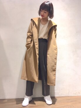 mariさんの「アソートテーパードワイドトラウザー/773861（JEANASIS）」を使ったコーディネート