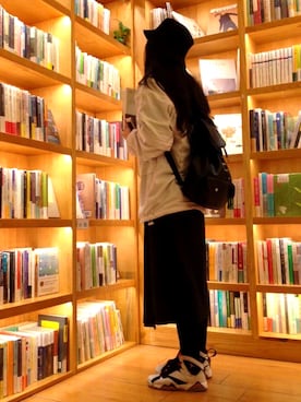 「D.TT.K（ディティーティーケー）のアイテム」を使った、Nakkokさん（レディース・165cm）の冬コーディネート