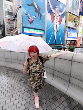 「M.A.M（マム）のアイテム」を使った、cindyさん（レディース・148cm）の夏コーディネート