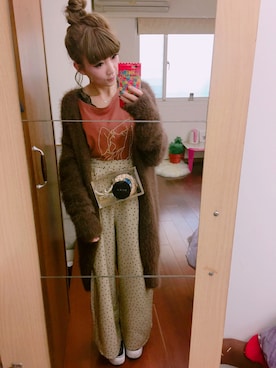 歆さん（レディース・148cm）の冬コーディネート
